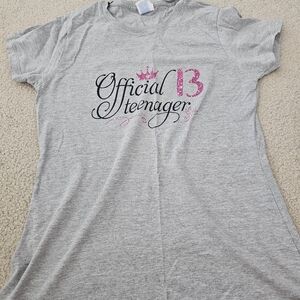 13 birthday tshirt